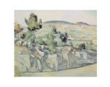 Hillside in Provence, c.1886-90 Prints by Paul Cézanne