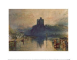 Château de Norham sur la Tweed Affiches par William Turner