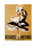 Rosario & Antonio, 1949 Posters par Paul Colin