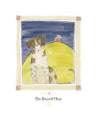 One Dog with House Posters by Heather Ramsey