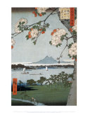 Ando Hiroshige - Suigin Grove and Masaki - Poster
