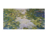 Water Lilies, c. 1917-19 Poster by Claude Monet