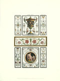 Panneau décoratif de Pergolesi VII Posters par Michelangelo Pergolesi