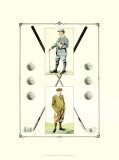 Golfers: John Henry and R. Maxwell Poster by Spy (Leslie M. Ward) 