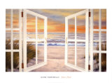 Sunset Beach Kunstdrucke von Diane Romanello