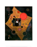 Acento en rosa, 1926 Láminas por Wassily Kandinsky