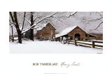 Heavy Snow Print by Bob Timberlake