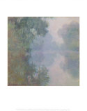 Matin sur la Seine près de Giverny Art par Claude Monet
