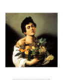 Boy with a Basket of Fruit Prints by Caravaggio 
