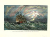 Un barco esta más seguro en el puerto Pósters por Oswald W. Brierly