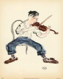 Violon Affiches par Rivka 