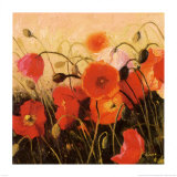 Coquelicots en fête Posters par Shirley Novak