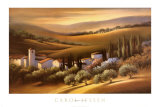 Villa toscana Póster por Carol Jessen Villa toscana Póster por Carol Jessen