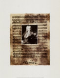 Principals of Music, Handel Affiches par Susan Hartenhoff