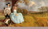 Mr. and Mrs. Andrews, 1750 Poster by Thomas Gainsborough
