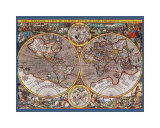 Map of the World II Print