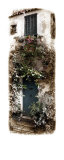 Doorway with Flowers Poster by Jean Onesti
