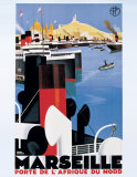 Marselha Poster por Roger Broders Marselha Poster por Roger Broders