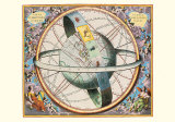 Atlas céleste Art par Andreas Cellarius