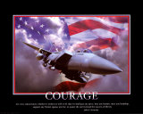 Patriotic Courage Plakater