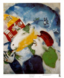 Vie paysanne (1925) Poster par Marc Chagall