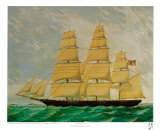 The Ocean Herald, American Clipper Posters