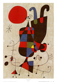 Joan Miró - Inverted Personages Obrazy Joan Miró - Inverted Personages Obrazy