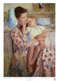Mère et enfant Affiche par Mary Cassatt