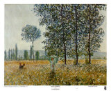 Campos en primavera Láminas por Claude Monet Campos en primavera Láminas por Claude Monet