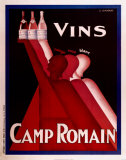 Le Vins de Camp Romain Prints
