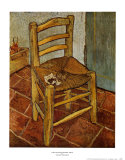 Van Gogh's Chair, c.1888 Print by Vincent van Gogh
