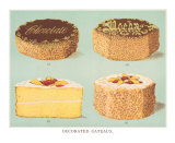 Decorated Gateaux, Chocolate Posters