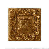 Copper Leaf Rosette Posters by George Caso