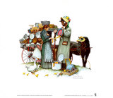 Country Pedlar Prints by Norman Rockwell