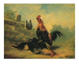 El campeón Lámina por Jean Deferney El campeón Lámina por Jean Deferney