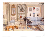 Ein gemütliches Eckchen Kunstdrucke von Carl Larsson