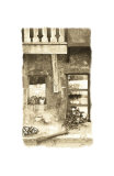 House with Flower Pots Posters by Chauve Auckenthaler
