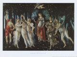 Primavera Prints by Sandro Botticelli