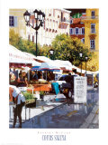 Cours Saleya, Nizza Kunstdrucke von Barbara McCann