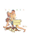 Hasty Retreat Prints by Norman Rockwell Hasty Retreat Prints by Norman Rockwell