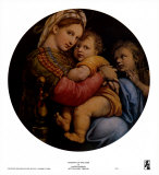 Madonna of the Chair Reprodukcje autor Raphael Madonna of the Chair Reprodukcje autor Raphael