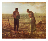 Angelus Print by Jean-François Millet