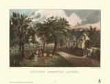 American Homestead Autumn Posters by Currier & Ives 