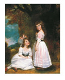 The Beckford Children Print by George Romney