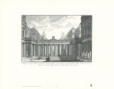 Prospetto d'un Regio Cortile Poster by Giovanni Battista Piranesi