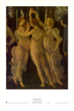 Trois Grâces [Ed 195] Posters par Sandro Botticelli