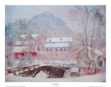 Sandvicken, Norvegia Poster di Claude Monet Sandvicken, Norvegia Poster di Claude Monet