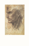 Head of an Apostle Kunst af Andrea del Sarto Head of an Apostle Kunst af Andrea del Sarto