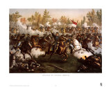 Battle of Cedar Creek Poster by Kurz & Allison 