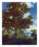 Friedliches Tal Kunst von Maxfield Parrish